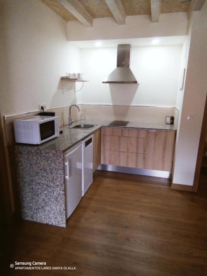 Apartamentos Lares Santa Olalla  Bagian luar foto
